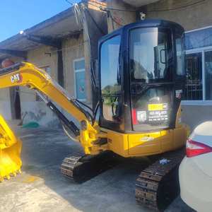Mini-excavatrice CAT 303.5 d'occasion, 3,5 tonnes, machine à chenilles, équipement de terrassement abordable, excavatrices à vendre - Product Image 3