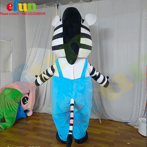 Efun MOQ ชุดคอสเพลย์การ์ตูนสัตว์แฟนซีกำหนดเองได้1ชิ้นเครื่องแต่งกายคอสเพลย์ตุ๊กตาม้าลายขนาดผู้ใหญ่ - Product Image 3