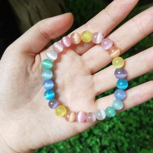 Bracelet en pierre naturelle, perles de verre colorées, accessoires de yoga, service d'exportation mondial de premier ordre, prototypage rapide - Product Image 4