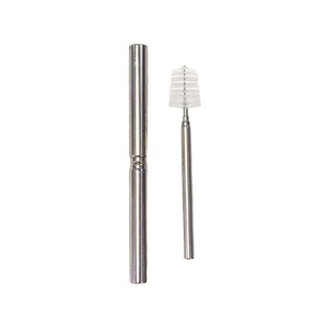 304 Stainless Steel Extendable <b>Reusable</b> Beverage <b>Straw</b> For Travel And Daily Use - Product Image 1