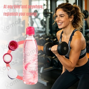 Capuchon de bouteille d'eau en gros OEM Amaz, saveur fraise, pour poudre d'<span class=keywords><strong>électrolyte</strong></span>s portable, boisson hydratante - Product Image 5