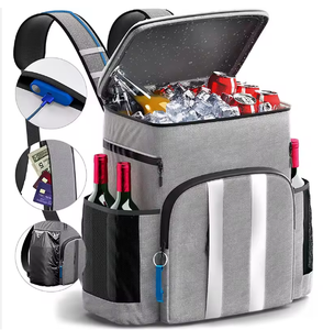 Sac à dos isotherme de luxe personnalisé avec logo, en tissu Oxford 600D, imperméable, pour pique-nique et plage, avec doublure en feuille d'aluminium - Product Image 6