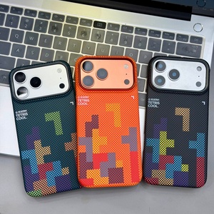 Luxury Carbon Fiber Texture Magnetic <b>Phone</b> Case for iPhone 17 15 16 Pro Max 17 Air Ultra Thin Hard PC Shockproof Back Cover - Product Image 2