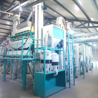 Usine de riziculture entièrement automatique de 10 tonnes à 300 tonnes par jour en Afrique