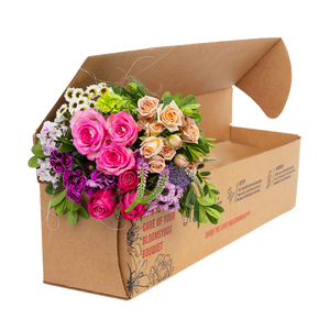 Cajas de Cartón Reciclable con Relieve, Embalaje de Regalo con Diseño Floral para Venta Minorista Ecológica y Presentación Elegante de Productos - Product Image 1