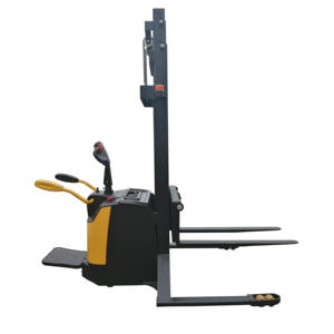 Carrello Elevatore Elettrico Semovente con Braccio per Scaffalature da Magazzino, Portata 2000kg, Altezza di Sollevamento 3m-<span class=keywords><strong>5m</strong></span> - Offerta Speciale - Product Image 3