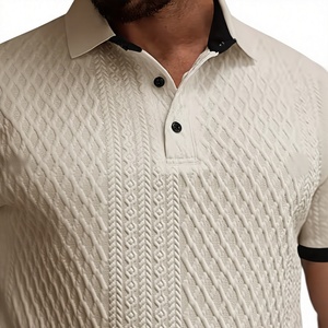 Polo pour homme tendance, tissu doux et confortable, vêtements décontractés élégants pour le bureau, les voyages et le quotidien - Product Image 4