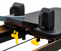 Reformer Pilates en aluminium réglable, machine professionnelle en métal pour studio, salle de sport et entraînement physique