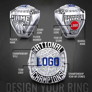 <span class=keywords><strong>Anello</strong></span> Personalizzato per Campionato 2025, <span class=keywords><strong>Anello</strong></span> Sportivo per Calcio, Baseball, Basket e Sport Fantasy - Product Image 2