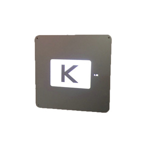 Pizarra de Proyección para Optometría, 40x40cm, Instrumento Eléctrico para Examen de Agudeza Visual, Clase II, Pizarra Blanca de Retroproyección - Product Image 3