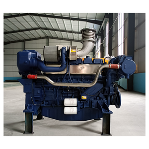 ספינות כוח מי ים מקורר 200 כ "ס 250hp 300hp 400 כ" כ 450כ "כ כמון אוויר גנרטור ימי דיזל 400kw - Product Image 4