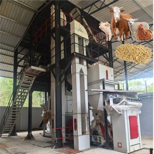 Lima 1-20 toneladas por hora, vaca, oveja, aves de corral, alimentación de pollos, máquina de pellets, línea de procesamiento, fabricante, proveedor - Product Image 1