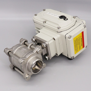 Vanne à boisseau sphérique en acier inoxydable 304 soudée électriquement Q961F-16P à passage total pour l'eau, le gaz, l'huile, vanne de régulation antidéflagrante - Product Image 2