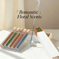 Bâtons d'encens de style japonais personnalisés, huile essentielle de plantes naturelles, bâtons aromatiques, écologiques, pour la maison, aromathérapie d'intérieur