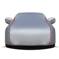 Accessoires de voiture Housse de voiture universelle Imperméable Coupe-vent Protection solaire Protection contre les intempéries Résistante aux rayures Housses de voiture en PEVA