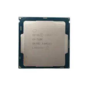CPU เดิมใหม่สำหรับ Intel Core I3 7100โปรเซสเซอร์ดึงออกใช้