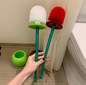 <span class=keywords><strong>Brosse</strong></span> <span class=keywords><strong>de</strong></span> <span class=keywords><strong>toilette</strong></span> Cherry, <span class=keywords><strong>brosse</strong></span> <span class=keywords><strong>de</strong></span> <span class=keywords><strong>toilette</strong></span> à long manche à poils doux, articles ménagers, <span class=keywords><strong>brosse</strong></span> <span class=keywords><strong>de</strong></span> nettoyage créative en plastique - Product Image 3
