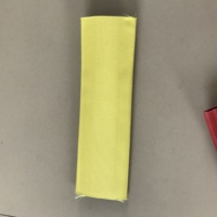 Tuyau d'incendie en toile de polyester haute résistance à la pression, couleur jaune, 1,5 pouce