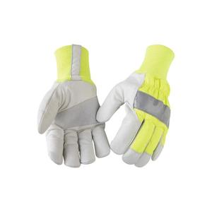 BLAKLADER - 22403930339410 Guante DE TRABAJO forrado Amarillo/Gris-GUANTES EAN 7330509247822 - Product Image 1