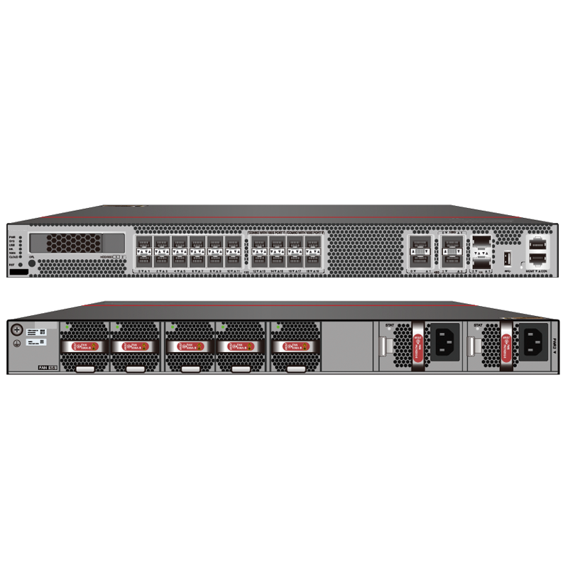 USG6712E-AC 02352CNL 20 * (SFP +) + 2 * QSFP + 2 * QSFP28 + 2 * HA межсетевой экран корпоративной безопасности