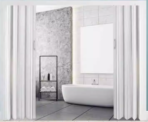 Portes et fenêtres pliantes en PVC de style accordéon pour l'Angleterre (Royaume-Uni) - Product Image 2