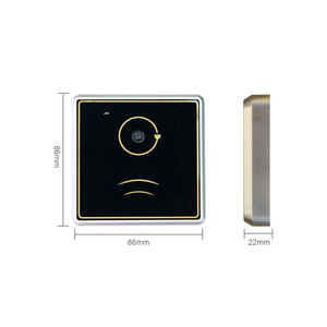 Водонепроницаемый пылезащищенный считыватель карт Rakinda RS232 RS485 Weigand 26 34 QR NFC со сканером штрих-кодов для контроля доступа - Product Image 3