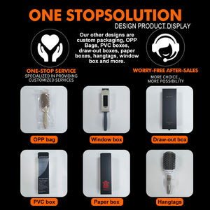 Custom Professional Salon <strong>Blowdry</strong> <strong>Brushes</strong> Ionic Bore Bristle <strong>Brush</strong> Wholesale Heat Hair <strong>Brush</strong> Manufacturer - Product Image 6