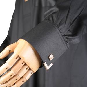 工場価格 長袖カフス付きアラブドレス カフタン ジュバ ジャラビーヤ エスニック レラキ カンドゥーラ ムスリム湾岸諸国服 トーブ メンズサイズ - Product Image 3