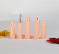 Lanbiao Salon professionnel en silicone pour l'exercice de la main en plastique souple pratique pour l'entraînement des ongles pour les fournitures d'ongles pratique doigt