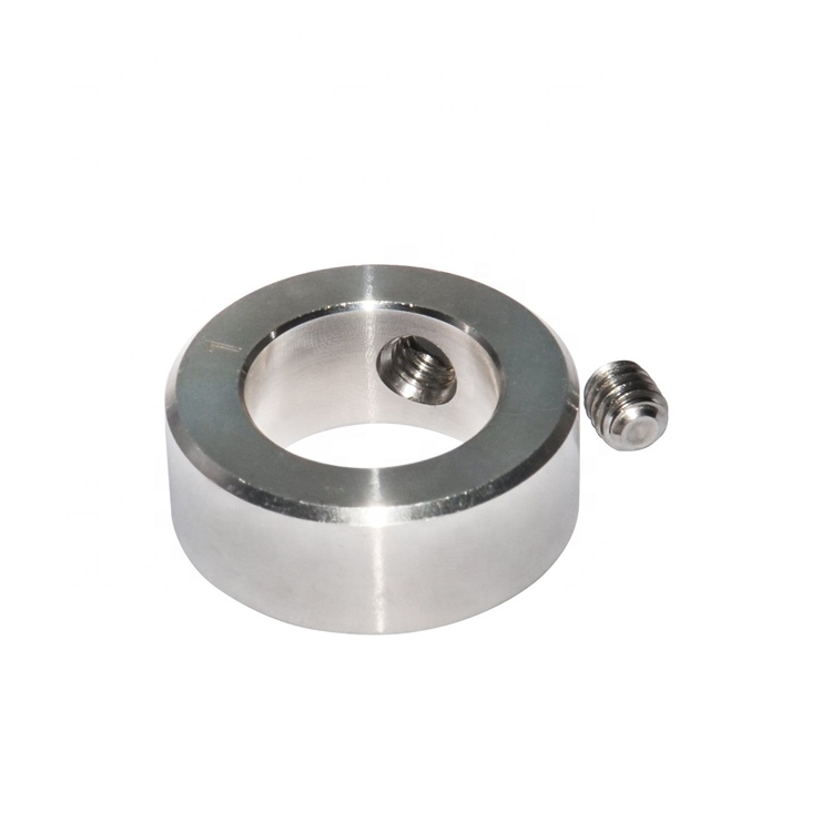 Прецизионный черный или цинковый оцинкованный однослойный ошейник вала, зажимной ошейник вала