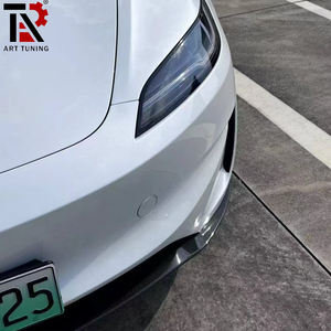 สปอยเลอร์หน้าคาร์บอนไฟเบอร์สำหรับ <span class=keywords><strong>Tesla</strong></span> Model <span class=keywords><strong>3</strong></span> Highland 2024+ และ <span class=keywords><strong>Performance</strong></span>, ผิวเงา, ติดตั้งได้โดยตรง - Product Image 6