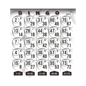Boletos de Bingo Personalizados en Oferta, Impresión Digital, Boletos con Números, Papel para Juegos de Bingo - Product Image 3