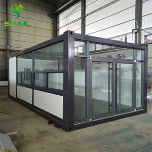 Caracol Listo Hecho Estructura <span class=keywords><strong>de</strong></span> acero móvil Casas prefabricadas baratas Casa Envío <span class=keywords><strong>mar</strong></span>ítimo Contenedor <span class=keywords><strong>de</strong></span> carga Garaje para la venta - Product Image 4