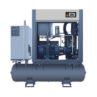 Top 10 Compresseurs à vis rotatifs Compresseur d'air à vis 10hp 7.5kw 22kw 15kw Compresseur d'air industriel silencieux tout-en-un