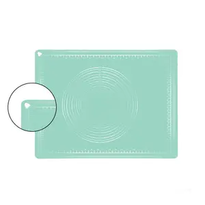 Vendita calda nuovo Multi Size resistente al calore cucina cottura acqua troppopieno antiscivolo tappetino per impastare tappetino in Silicone tappetino per impastare