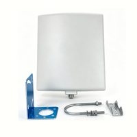 Antenne amplificatrice de signal verticale haute densité à profil bas pour montage mural, routeur sans fil bi-bande 2.4G/5.8G, panneau directionnel AP