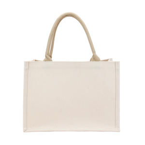 Sac de courses en cuir PU écologique à faire soi-même avec fermeture éclair et poignée souple, imperméable, multi-usages, pour l'extérieur et le quotidien - Product Image 2