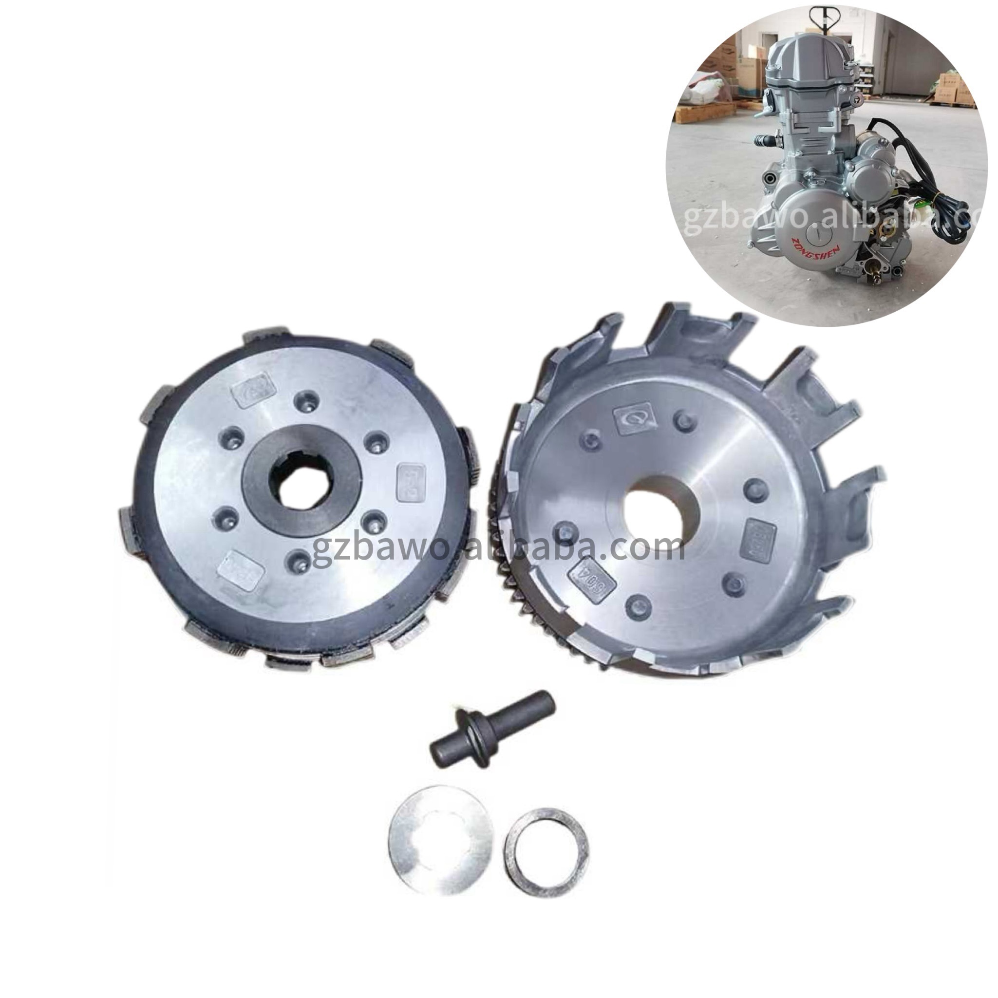 Hot Sale and Popular ZONGSHEN Clutch Assembly NB300 ZS174MN-5 for