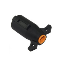 American 7 Pin 12V ABS Trailer Blade Plug Trailer Connector for RV Vehicle