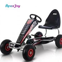 ApexJoy Go Pedal Mini-Quadricycle à pédales pour enfants, châssis en acier, kart de course, charge maximale 100 kg, CE, prix usine pour parcs d'attractions