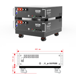 אחסון אנרגיה סולארית ביתית 10kw 20kw 30kw 40kw <span class=keywords><strong>50kw</strong></span> 48kw 48v 100ah 200ah 300ah-סוללת ליתיום רכוב - Product Image 1