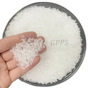 Secco Virgin général polystyrènes granulés gpps 525 hanches granulés de plastique ps cristal matière première résine pour vaisselle jetable