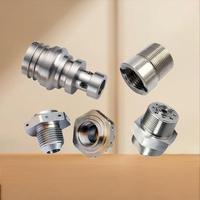 Pièces de précision en alliage d'aluminium pour boîtiers de caméra et d'éclairage, usinées par CNC et électroérosion à fil, pour quincaillerie de meubles en acier inoxydable (ODM)
