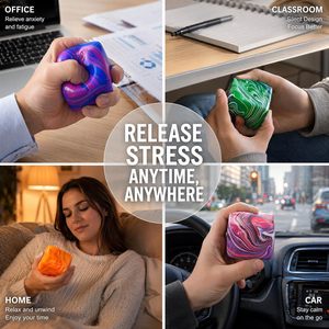 Cubos de Peluche Antiestrés, Gigantes y Sensoriales, para Aliviar el Estrés en Adultos y Niños, Alivio de la <span class=keywords><strong>Ansiedad</strong></span> y la Concentración, para Autismo - Product Image 5