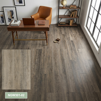 Plancher en vinyle SPC à clipsage, moderne, luxueux, écologique, imperméable, 5 mm, pour usage intérieur