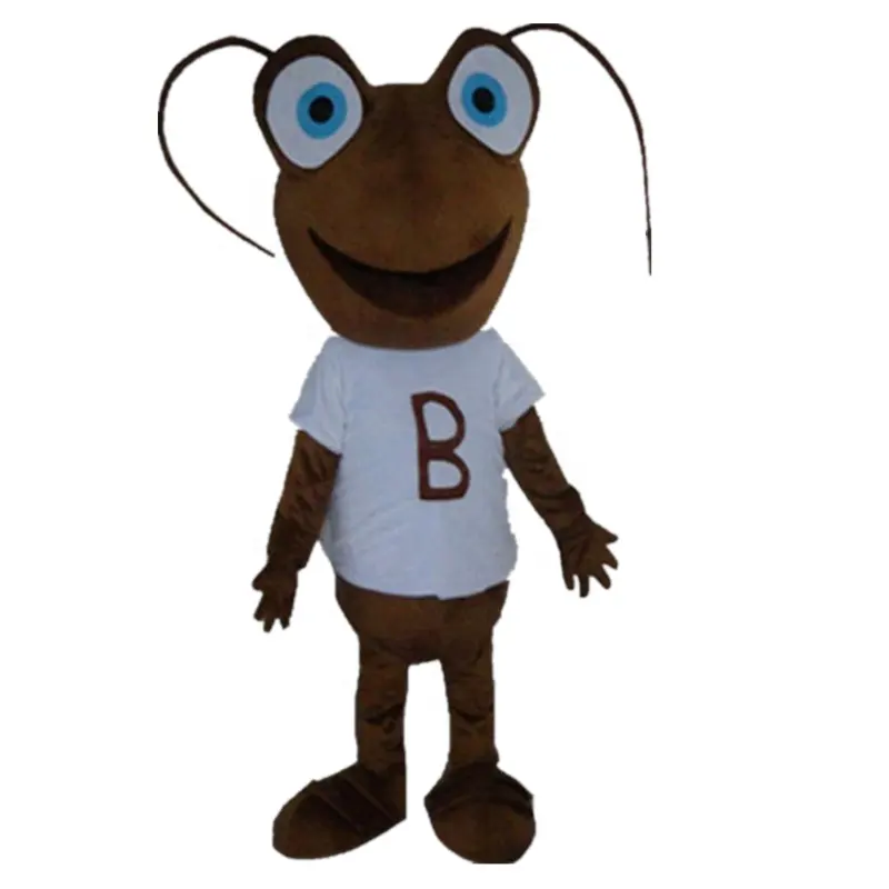 HOLA scuro brown ant costume della mascotte/costume cosplay per la vendita