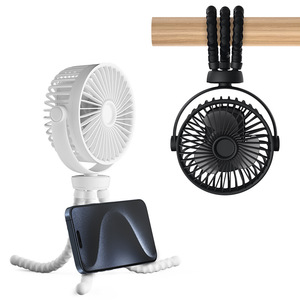 Mini ventilateur Yinxiang Youpin 136x63x320mm rechargeable USB portable pour utilisation en extérieur et sur poussette pour bébé - Product Image 1