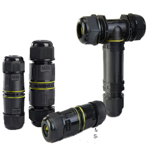 M20 ngoài trời không thấm nước và không ướt IP68 kết nối chôn cất-Sẵn Sàng Cáp thiết bị đầu cuối với pin địa chỉ liên lạc cho các ứng dụng điện - Product Image 1