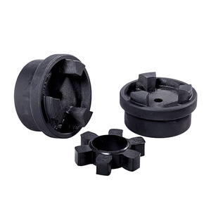 Accouplement de pompe à mâchoires en forme de prune, en acier HRC, avec manchon conique en fonte rigide, alésage 20 mm, 1000 tr/min - Product Image 3