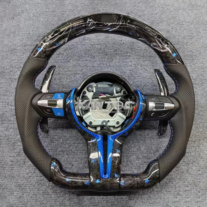 <span class=keywords><strong>Volant</strong></span> de sport <span class=keywords><strong>M</strong></span> en carbone forgé à LED à fond plat personnalisé pour <span class=keywords><strong>BMW</strong></span> F10 F20 F30 F32 F36 M3 F80 M4 F82 M2 F87 M5 F90 E90 E92 E93 - Product Image 5